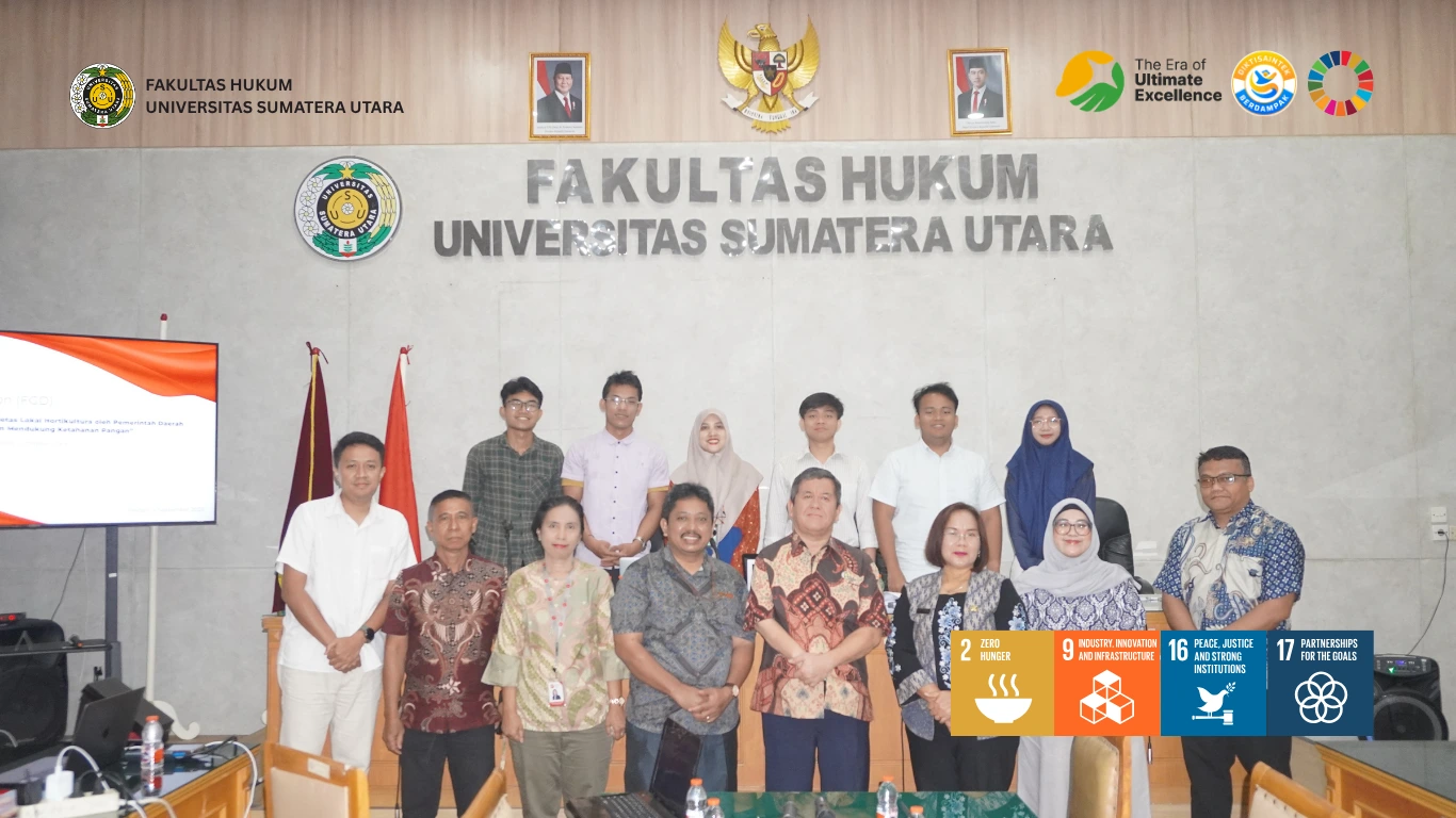 FH USU dan BRIN Bahas Penguatan Pendaftaran Varietas Lokal Hortikultura untuk Mendukung Ketahanan Pangan